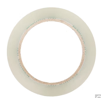 齐心 JP4810-6 普透封箱胶带48mm*100y 透明