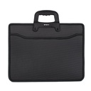 晨光(M&amp;G)文具黑色办公手提会议包 双层事务包 商务拉链袋电脑公文包 单个装ABB93098